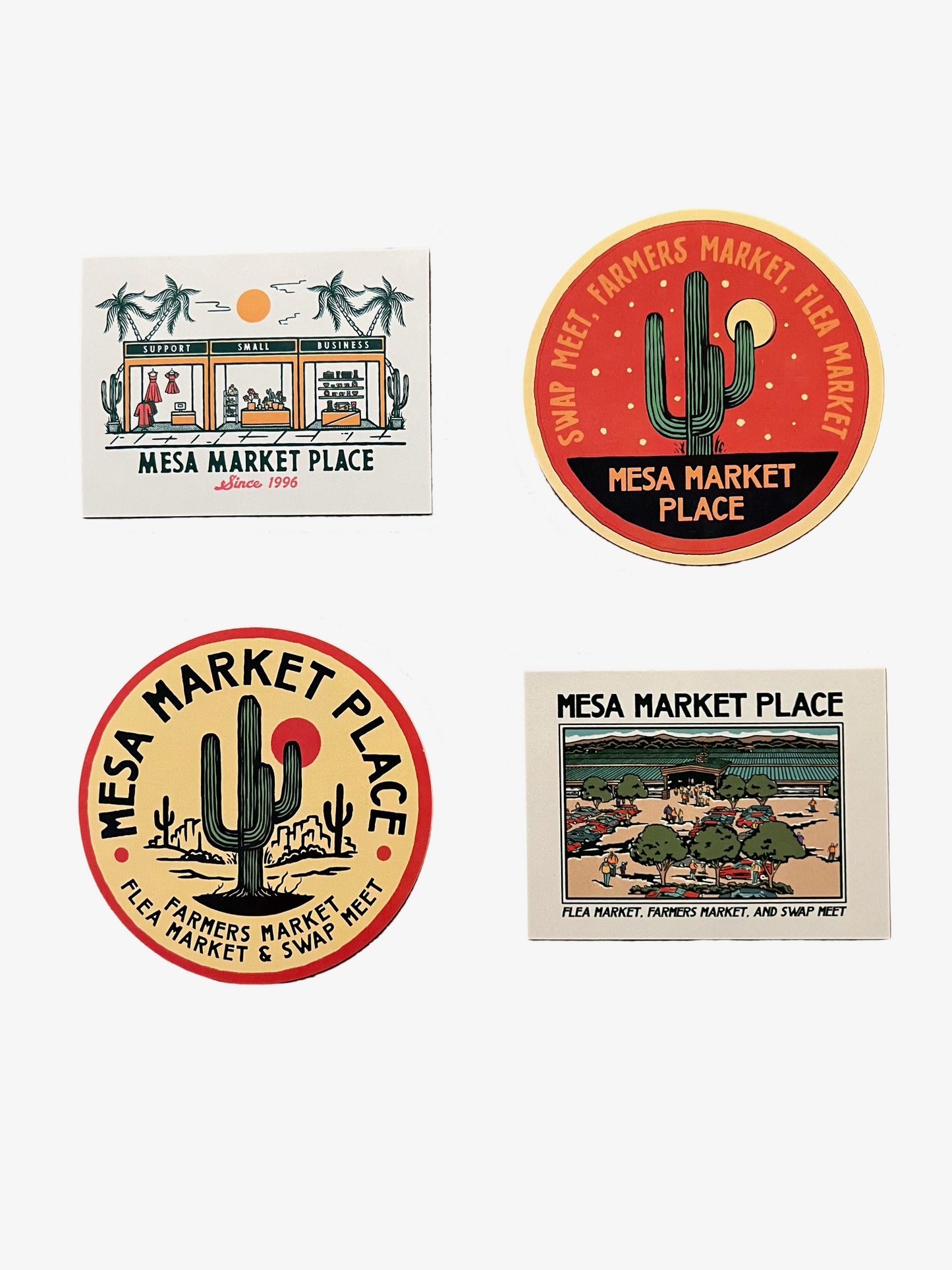 Sticker and Magnet Bundle (set of 4)
